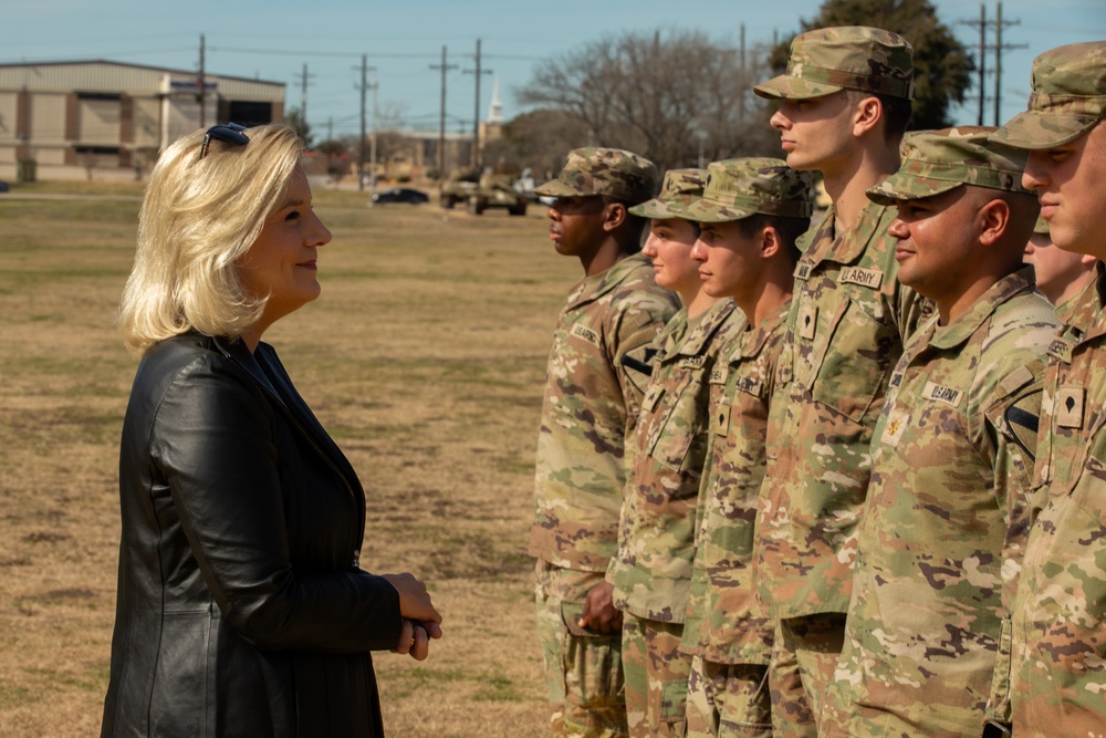 Fort Cavazos receives the Honorable Christine Wormuth, Secretary of the Army