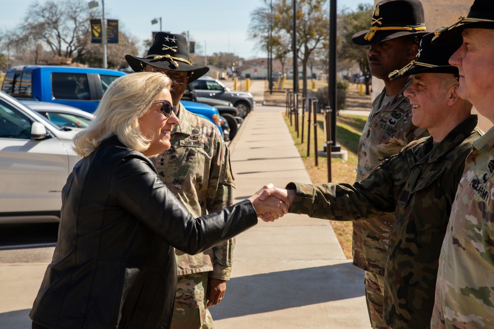 Fort Cavazos receives the Honorable Christine Wormuth, Secretary of the Army