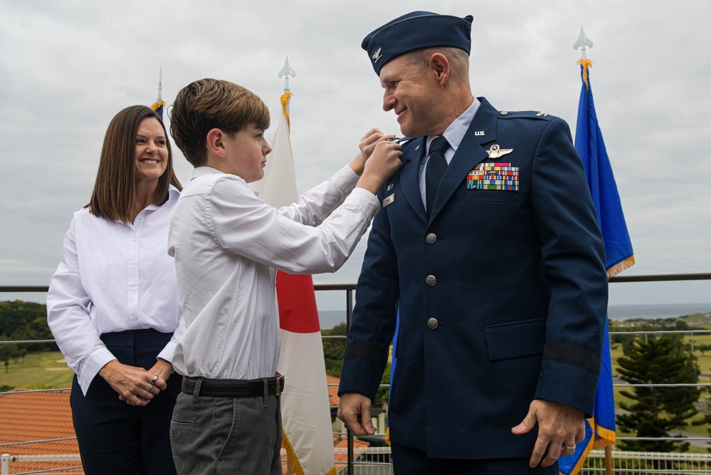 Brig. Gen. Evans promotion ceremony