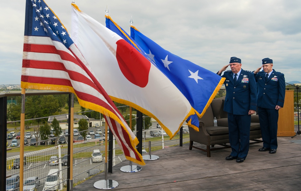 Brig. Gen. Evans promotion ceremony