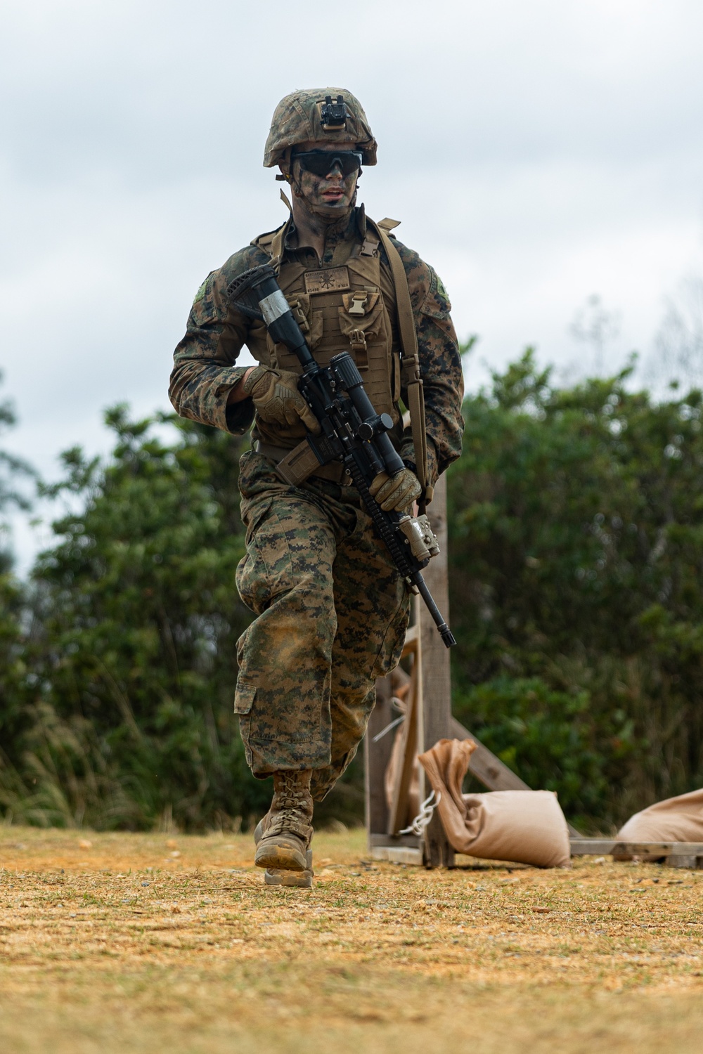 3d Marine Division Squad Competition: Live Fire Range