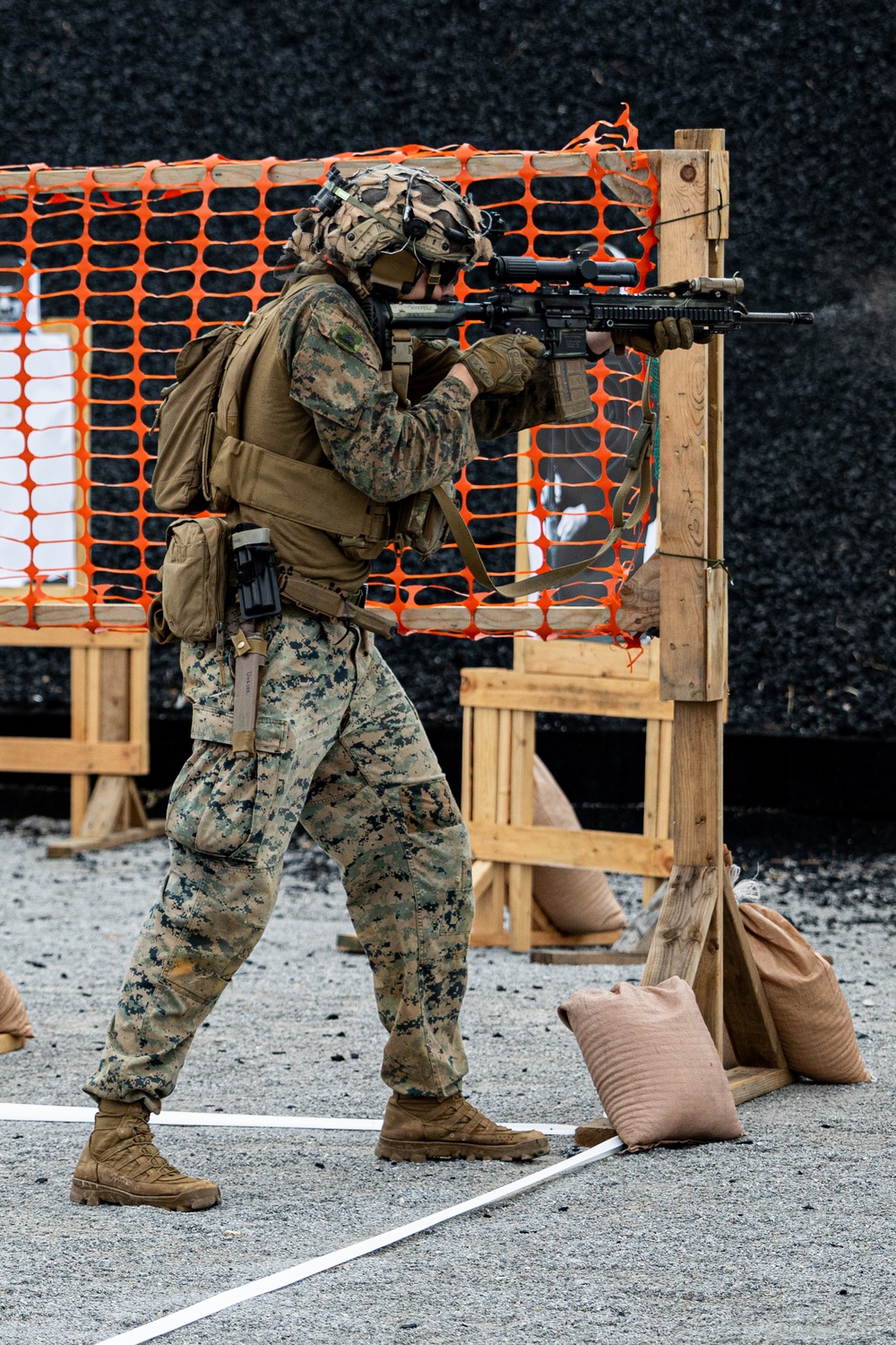 3d Marine Division Squad Competition: Live Fire Range