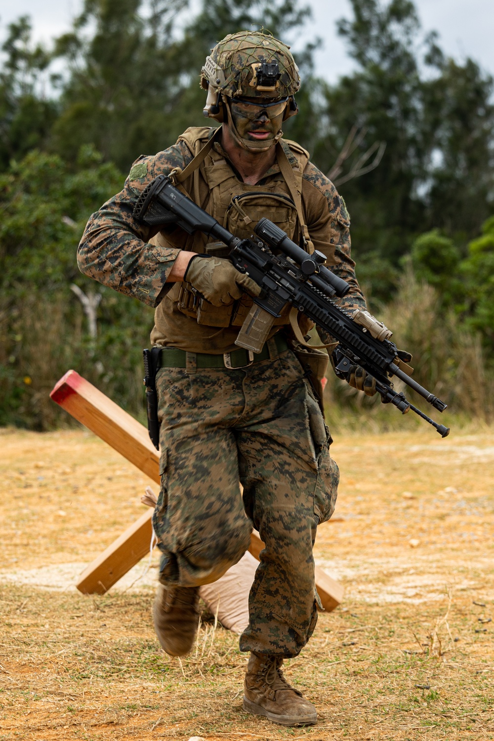 3d Marine Division Squad Competition: Live Fire Range