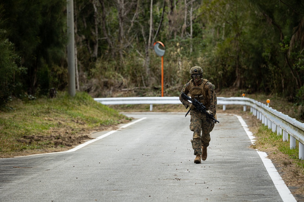 3d Marine Division Squad Competition: Live Fire Range