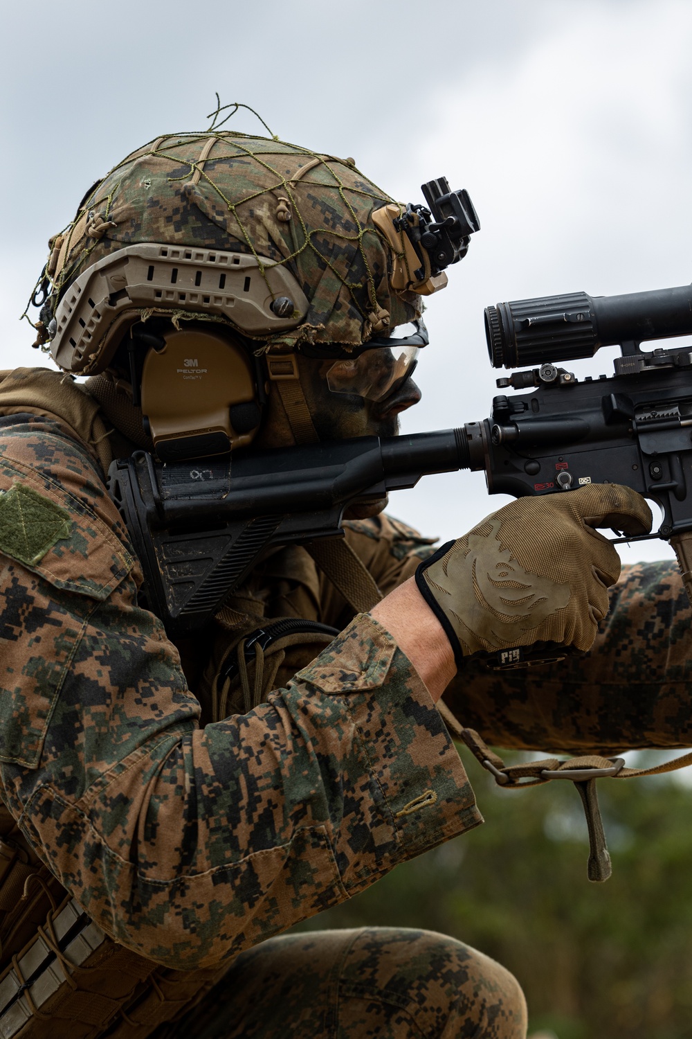 3d Marine Division Squad Competition: Live Fire Range