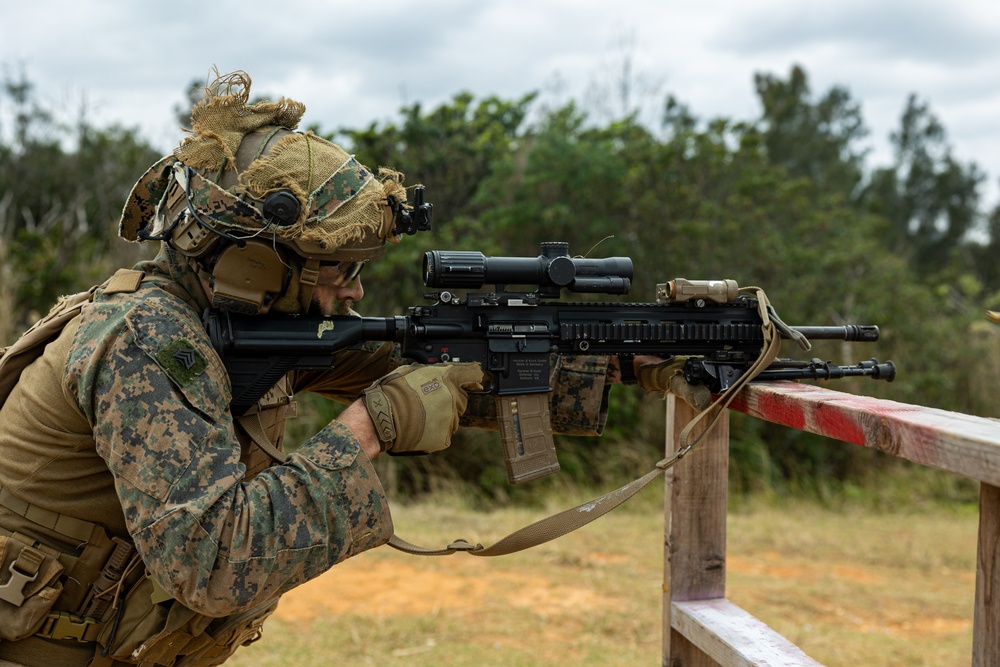 3d Marine Division Squad Competition: Live Fire Range