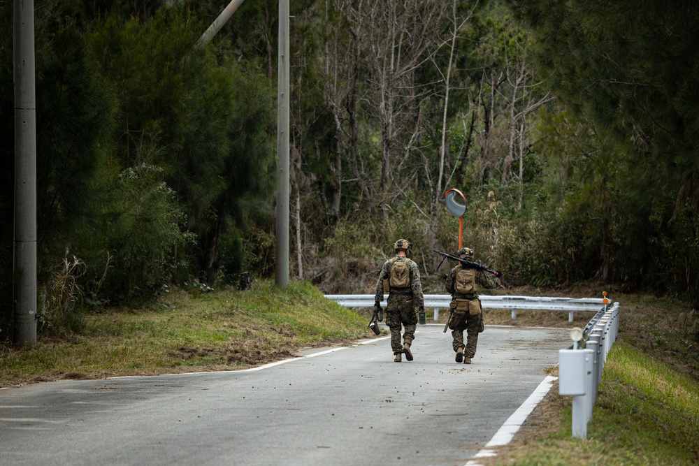 3d Marine Division Squad Competition: Live Fire Range