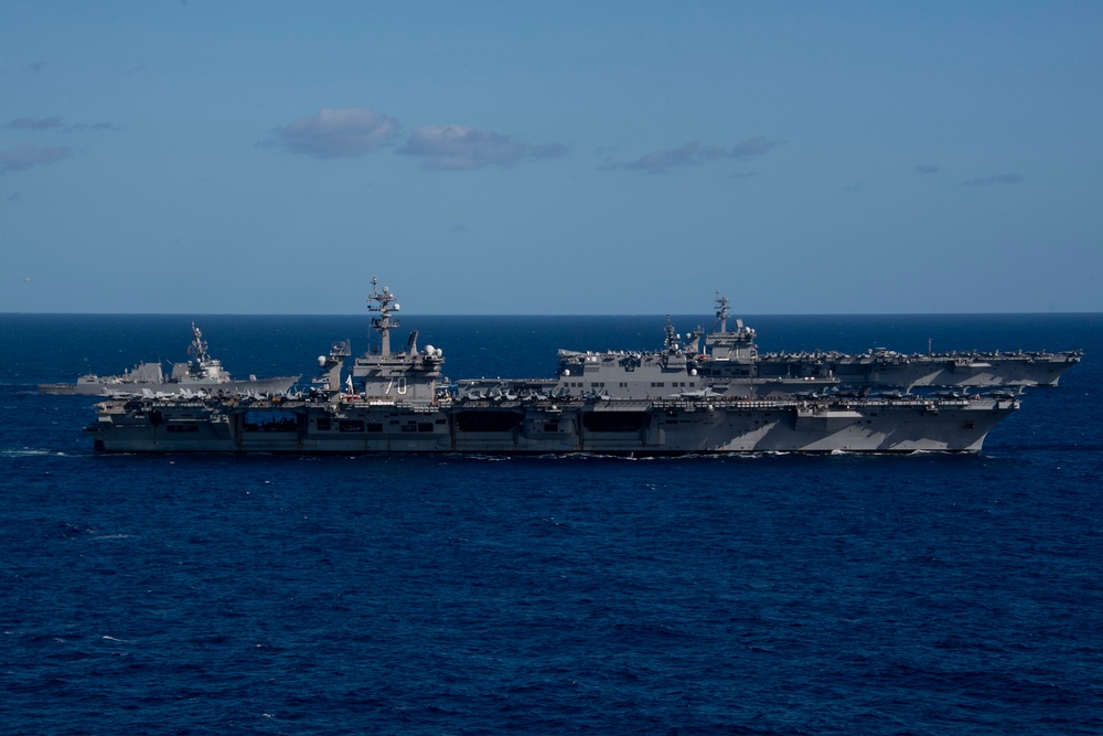 USS Carl Vinson (CVN 70) Multi-Large Deck Event