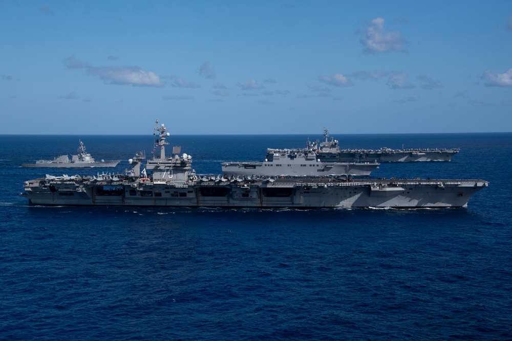 USS Carl Vinson (CVN 70) Multi-Large Deck Event