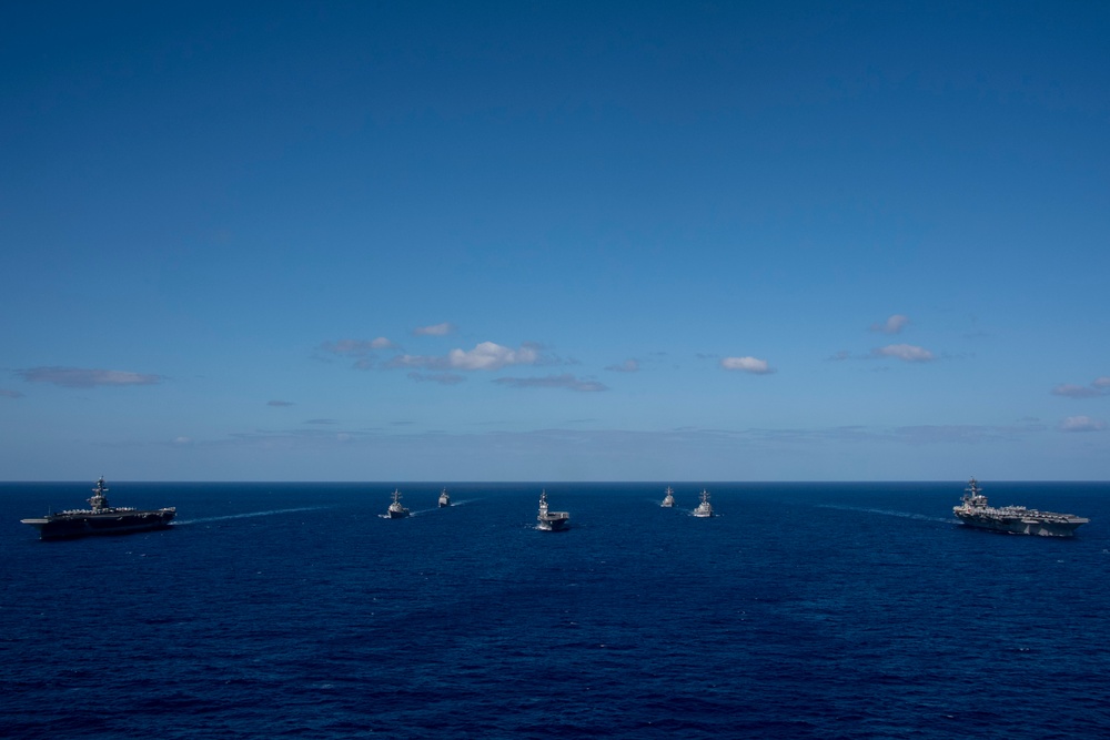 USS Carl Vinson (CVN 70) Multi-Large Deck Event