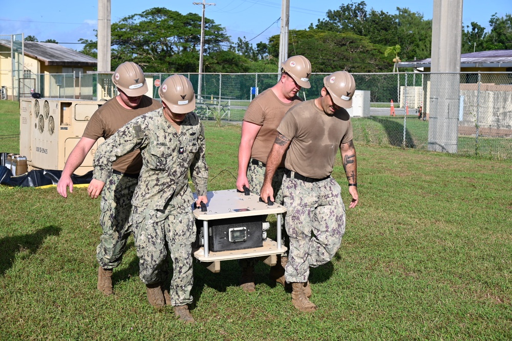 NMCB 133 Deployed to Guam