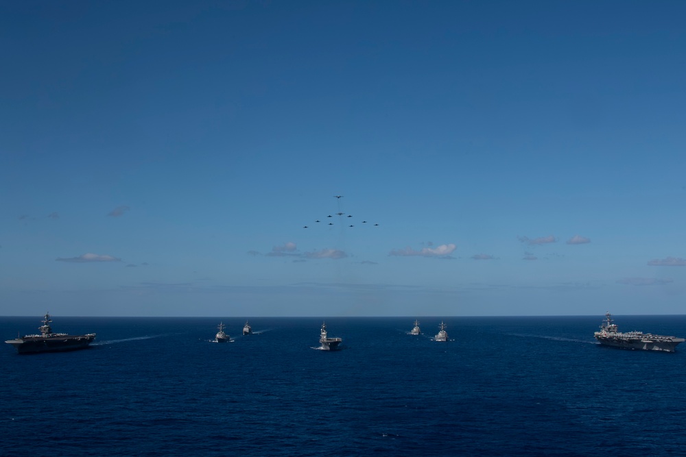 USS Carl Vinson (CVN 70) Multi-Large Deck Event