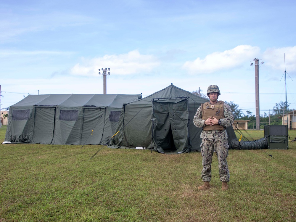 NMCB 133 Conducts CPX on Camp Covington