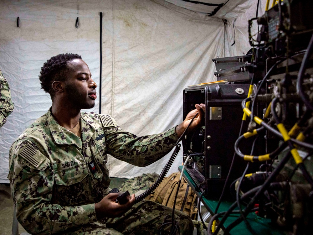 NMCB 133 Conducts CPX on Camp Covington