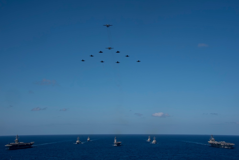 USS Carl Vinson (CVN 70) Multi-Large Deck Event