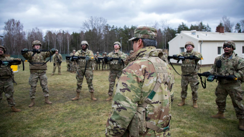 7th Army NCOA: React to Indirect Fire While Dismounted