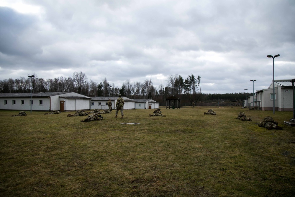 7th Army NCOA: React to Indirect Fire While Dismounted