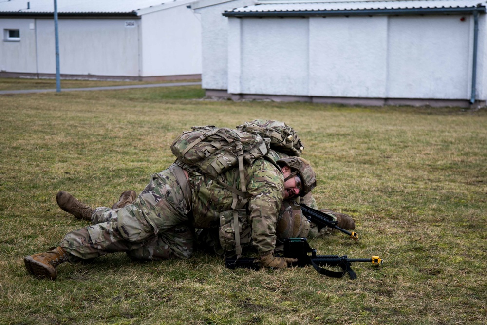 7th Army NCOA: React to Indirect Fire While Dismounted