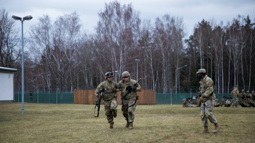 7th Army NCOA: React to Indirect Fire While Dismounted