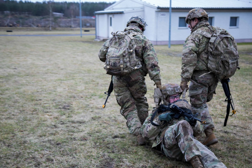 7th Army NCOA: React to Indirect Fire While Dismounted