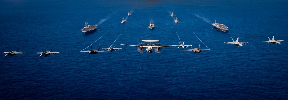 USS Carl Vinson (CVN 70) Multi-Large deck Event