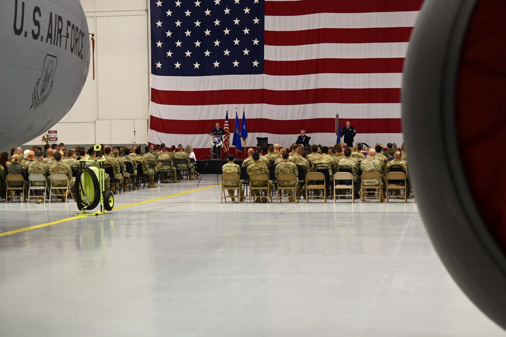 507th Air Refueling Wing conducts assumption of command