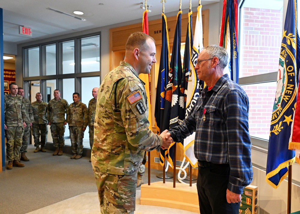 Retired Command Sgt. Maj. James Westgate Jr. awarded Legion of Merit