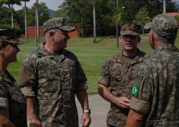 Brazilian Marines, U.S. Marines discuss integration of female recruits