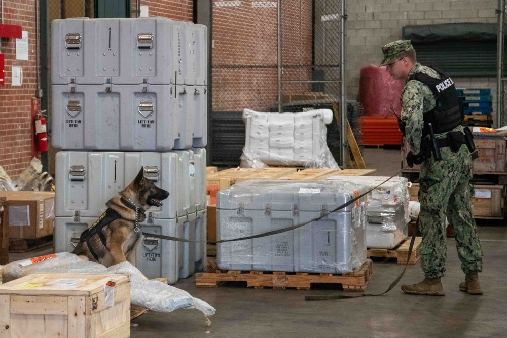 NAS Oceana Military Working Dogs