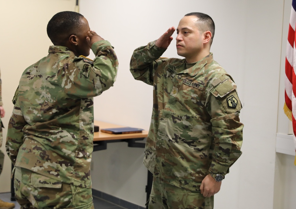 HHC Training NCO Promotes to Sr. NCO