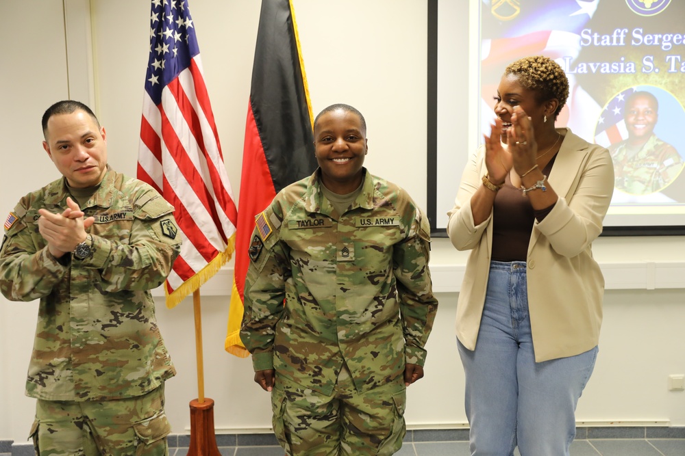 HHC Training NCO Promotes to Sr. NCO