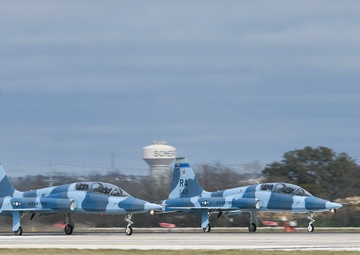 Fiesta Dignitaries T-38 Orientation Flight