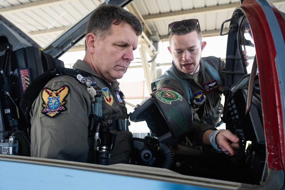 Fiesta Dignitaries T-38 Orientation Flight