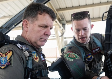 Fiesta Dignitaries T-38 Orientation Flight