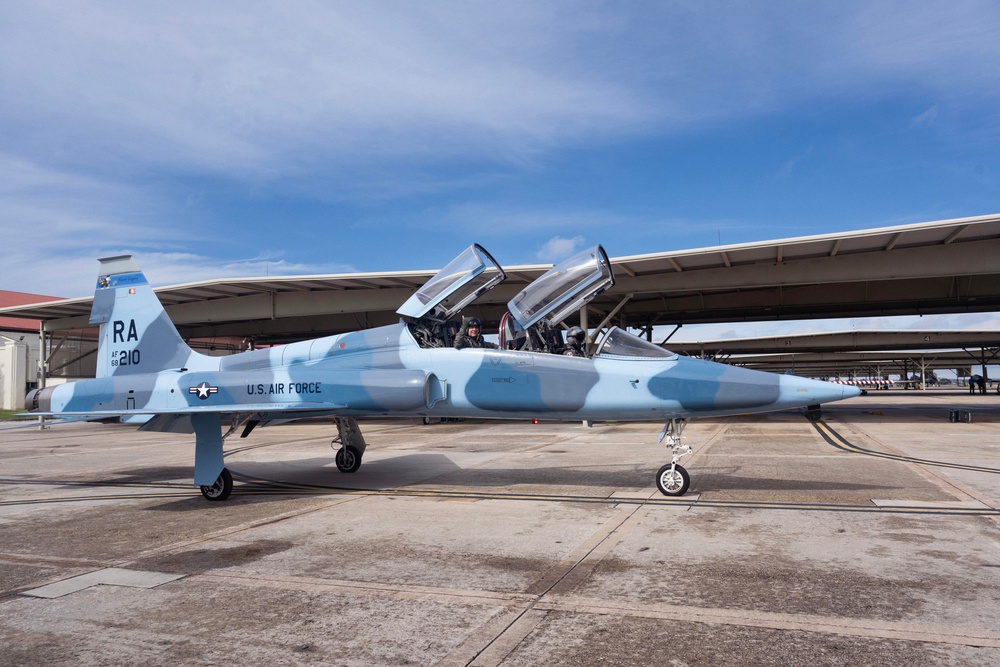 Fiesta Dignitaries T-38 Orientation Flight