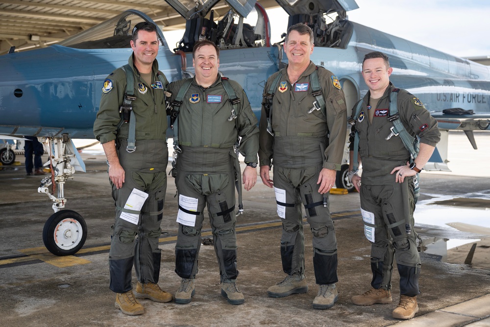 Fiesta Dignitaries T-38 Orientation Flight