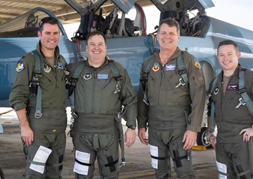 Fiesta Dignitaries T-38 Orientation Flight