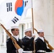 Chief of Naval Operations for the Republic of Korea Adm. Yang Yong-mo Participates in a Navy Full Honors Wreath-Laying Ceremony