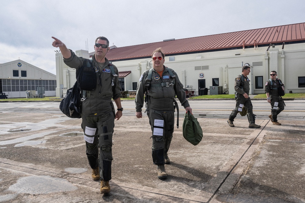 Fiesta Dignitaries T-38 Orientation Flight