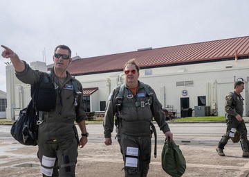Fiesta Dignitaries T-38 Orientation Flight