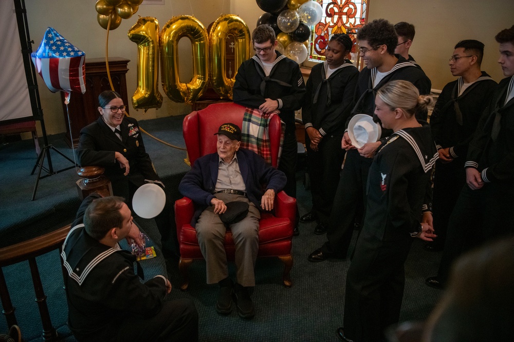 World War II Veteran Albert Wend's 100th Birthday