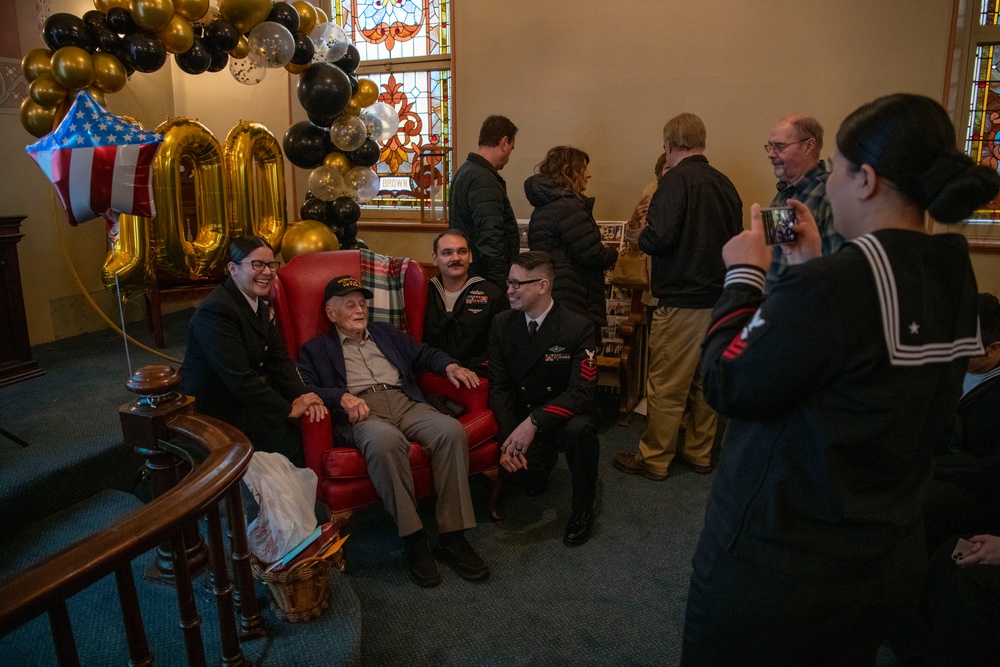 World War II Veteran Albert Wend's 100th Birthday