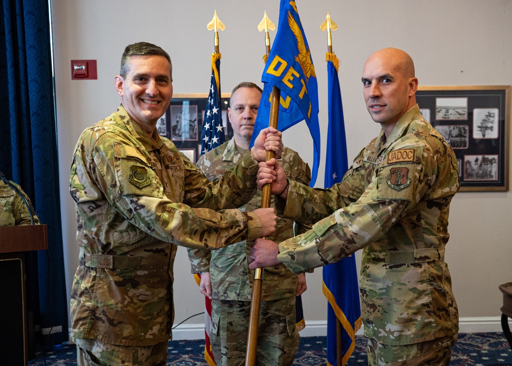 224th ADG Detachment 1 welcomes new commander