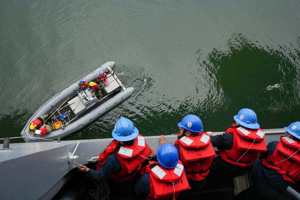 USS Essex In-Port Operations