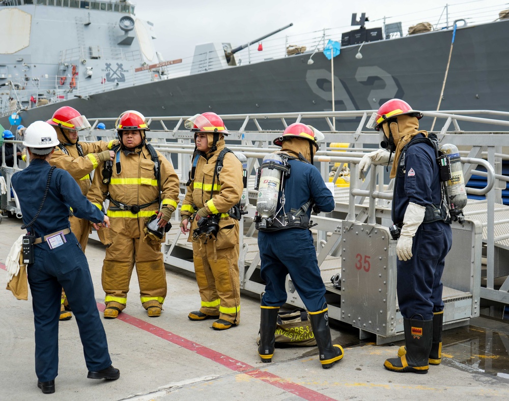 USS Essex In-Port Operations