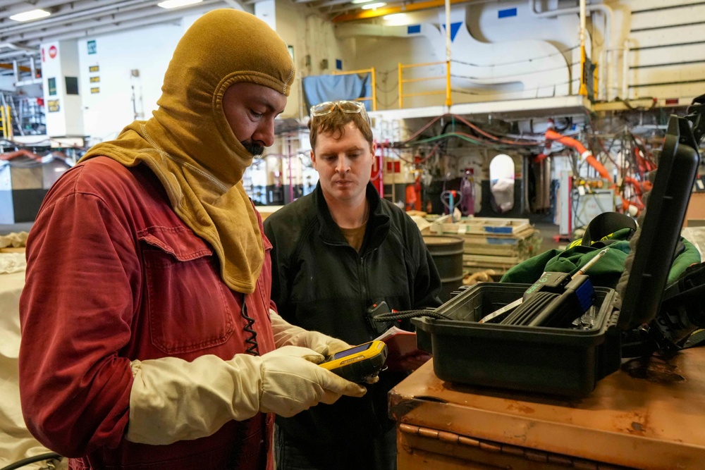 USS Essex In-Port Operations