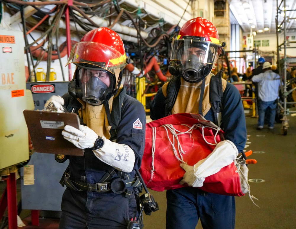 USS Essex In-Port Operations