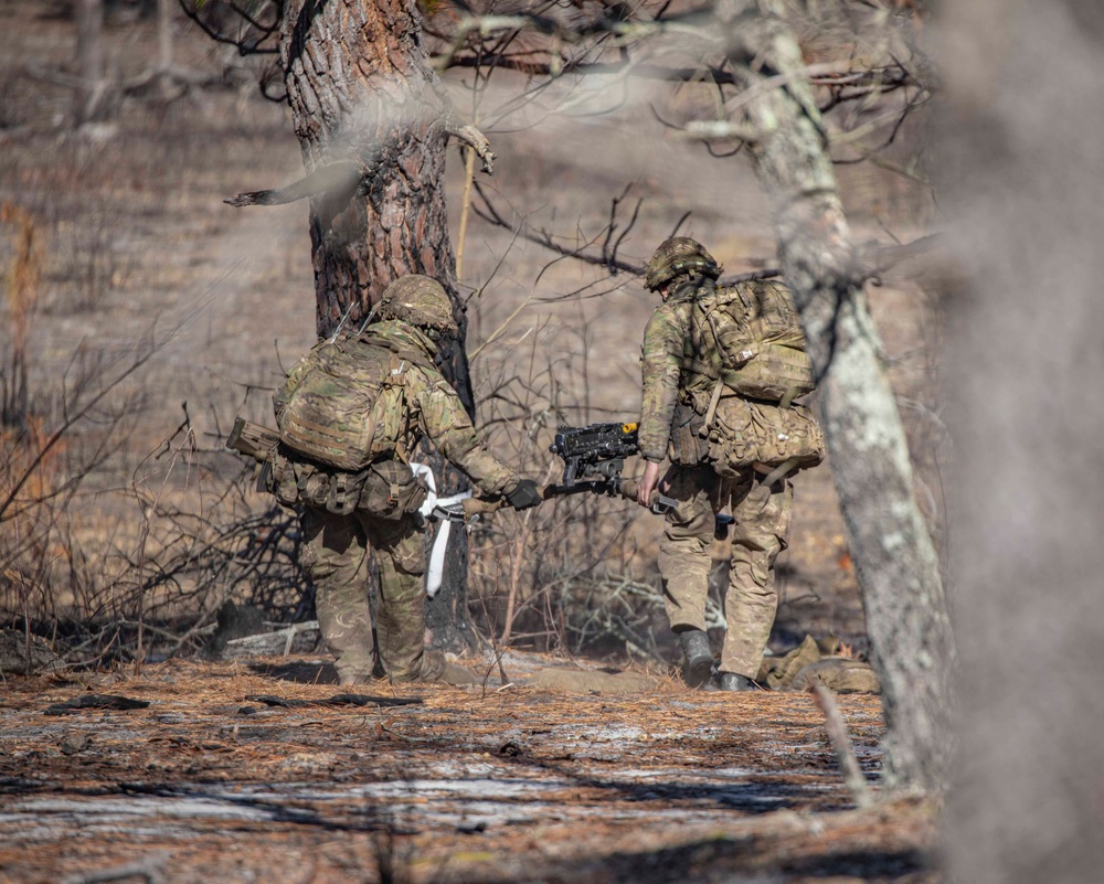 82nd ABN DIV Paratroopers conduct brigade live-fire exercise