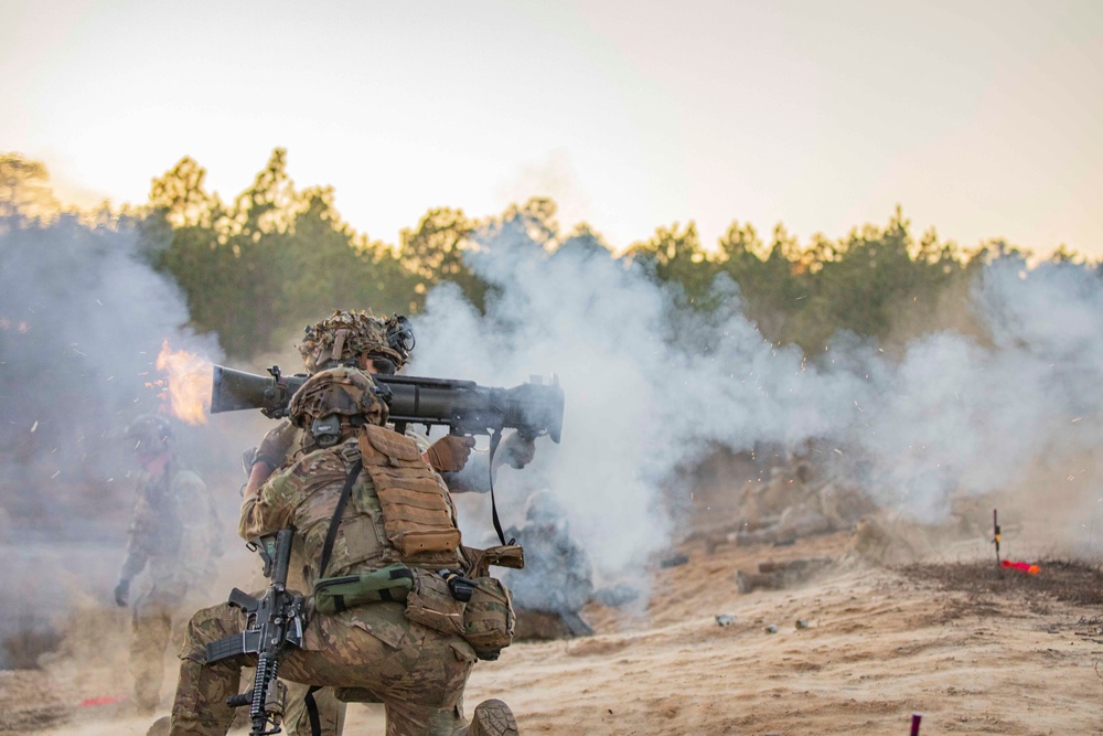 82nd ABN DIV Paratroopers conduct brigade live-fire exercise