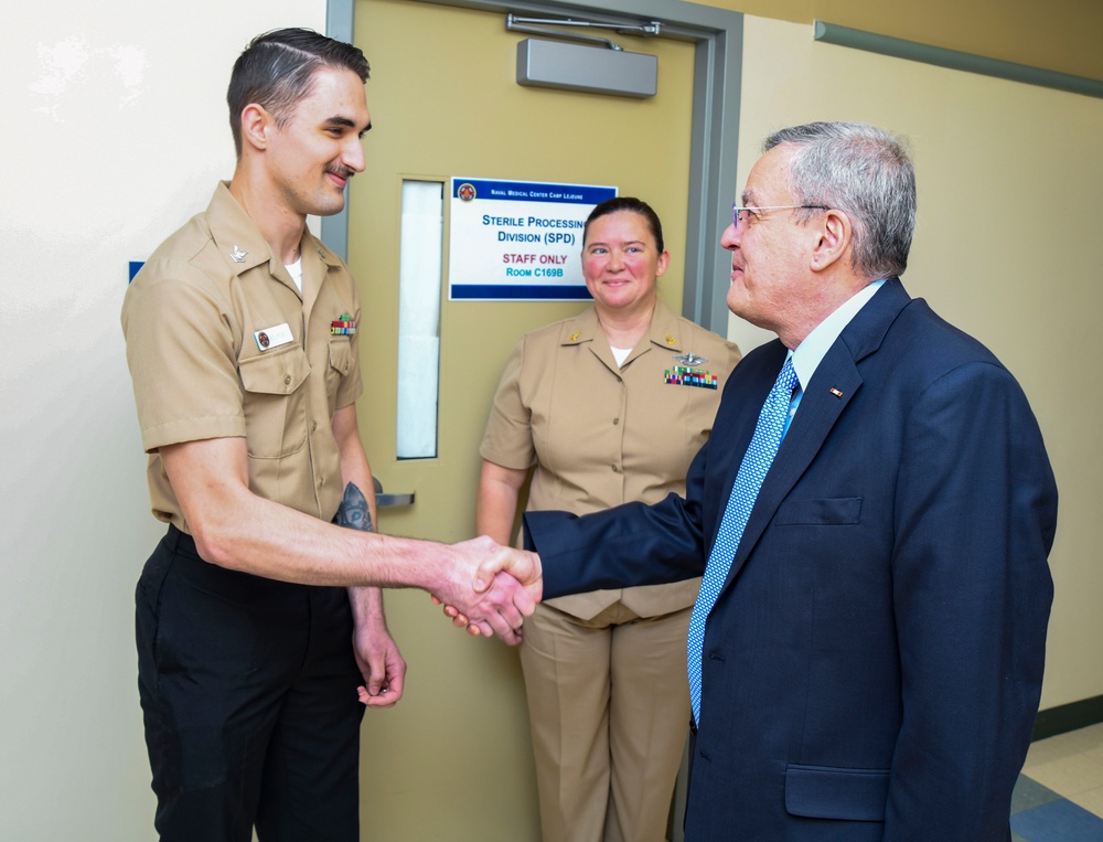 NMCCL hosts Assistant Secretary of Defense for Health Affairs for facility visit